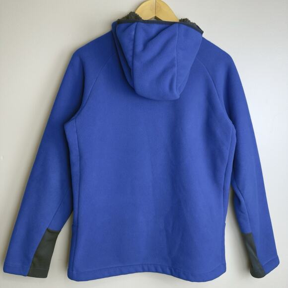 The North Face Boys Chimborazo Blue Fleece Sherpa Lined Hoodie Size M 14/16 - Picture 7 of 14
